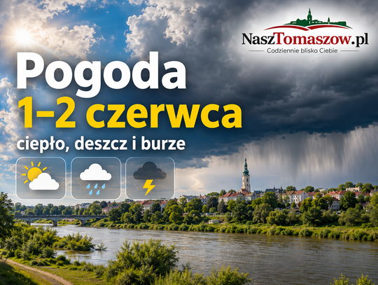 Czerwiec zaczyna się od chmur, deszczu i burz. Pogoda na 1 i 2 czerwca