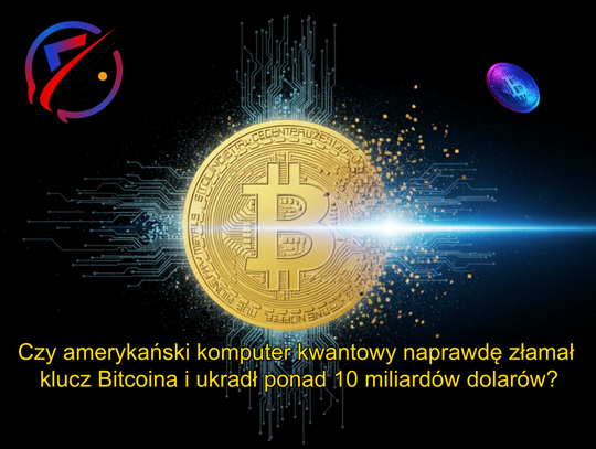 Czy amerykański komputer kwantowy naprawdę złamał klucz Bitcoina i ukradł ponad 10 miliardów dolarów?