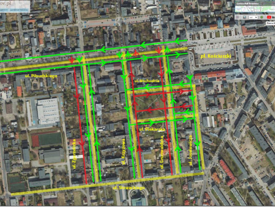 Czy uda się zmienić organizację ruchu w centrum Tomaszowa?