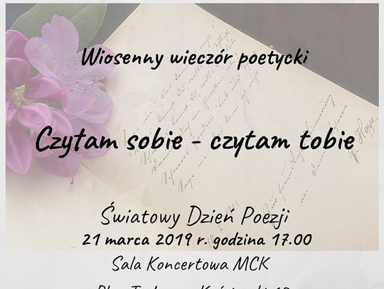 "Czytam sobie - czytam tobie"