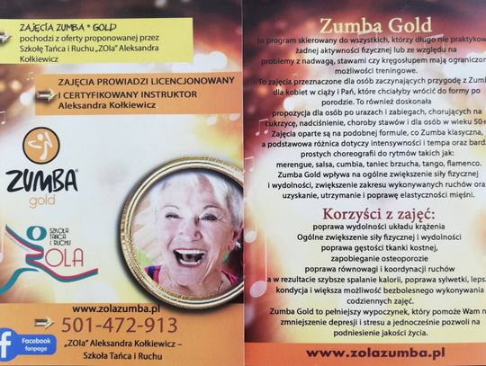 Darmowe zajęcia Zumba @ Gold.