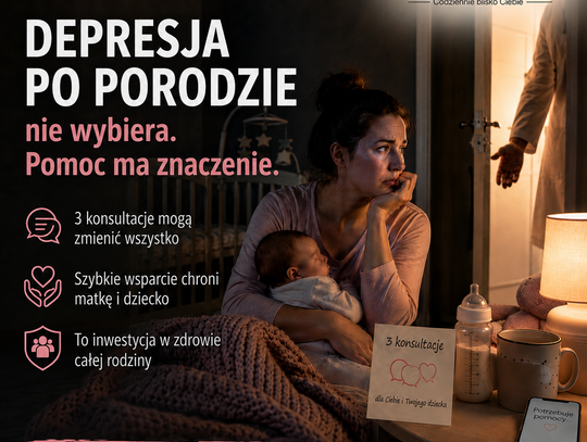 Depresja po porodzie. Tysiące kobiet zostają z nią same, choć wystarczyłyby trzy szybkie konsultacje
