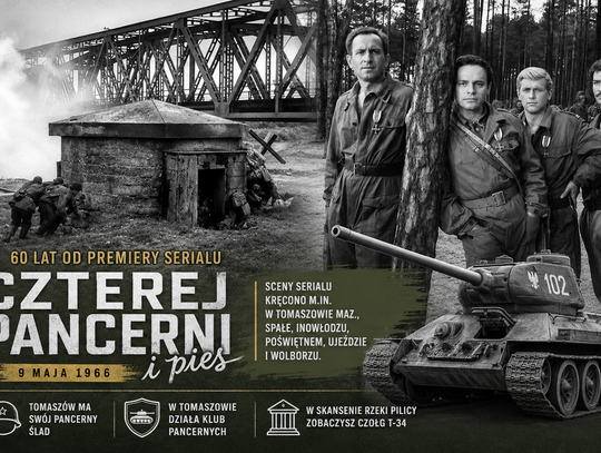 „Deszcze niespokojne” nad Pilicą. 60 lat temu ruszyli „Czterej pancerni i pies”