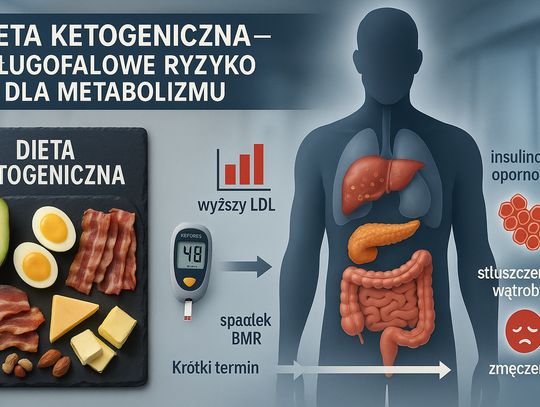 Dieta ketogeniczna może mieć w dłuższej perspektywie szkodliwy wpływ na metabolizm