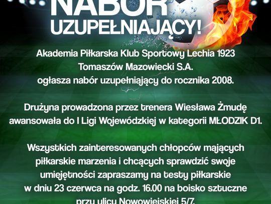 Do Akademii zapisać się czas
