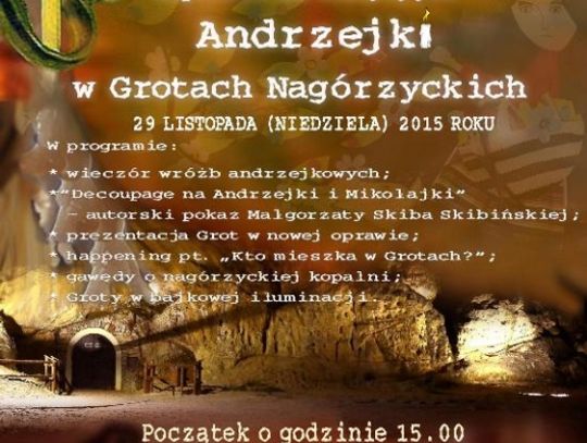 Do grot na Andrzejki