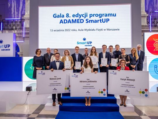 Do nich należy przyszłość nauki –  znamy tegorocznych laureatów i stypendystów ADAMED SmartUP