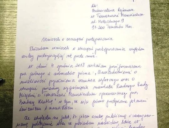 Do PKW nic nie wpłynęło. Czy Barbara Klatka może czuć się bezpiecznie? 