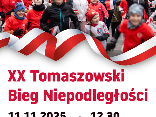Dołącz do XX Tomaszowskiego Biegu Niepodległości