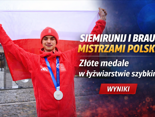 Dominacja w mistrzostwach Polski. Semirunnij i Braun ze złotem w Tomaszowie Mazowieckim Dominacja w mistrzostwach Polski. Semirunnij i Braun ze złotem w Tomaszowie Mazowieckim