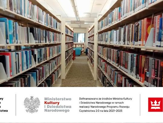 Dotacja Ministerstwa Kultury i Dziedzictwa Narodowego dla tomaszowskiej biblioteki!