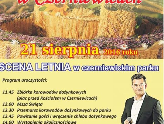 Dożynki Gminne w Czerniewicach!