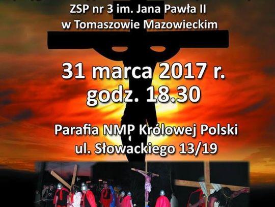 Droga Krzyżowa z uczniami ZSP 3