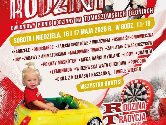Dwa dni rodzinnej zabawy na tomaszowskich Błoniach\