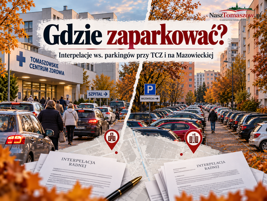 Dwa miejsca, ten sam problem. Czy przy szpitalu i na Mazowieckiej da się zrobić nowe parkingi?