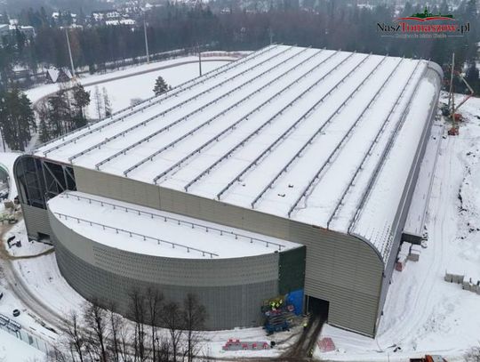 Dyrektor COS-OPO w Zakopanem o hali lodowej: prace postępują, głównym wyzwaniem system wentylacji