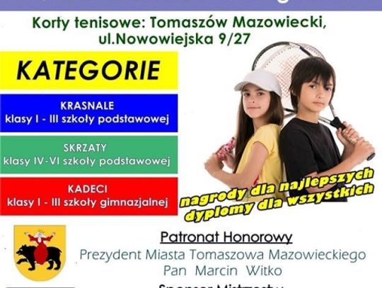 Dzieci i młodzież na korcie