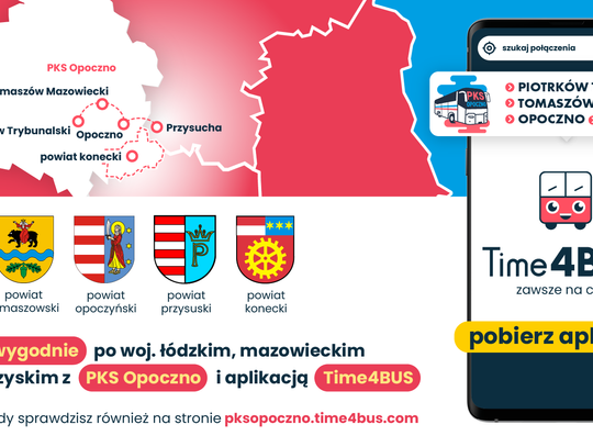 Dzięki współpracy PKS Opoczno z firmą GenesisMobo, kolejne gminy otrzymały system dynamicznej informacji pasażerskiej