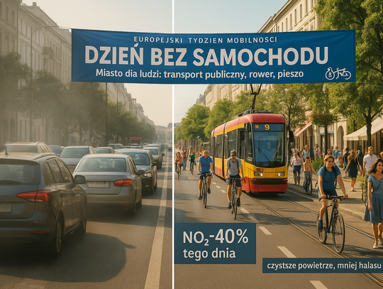 Dzień bez Samochodu: ulica dla ludzi, mniej spalin