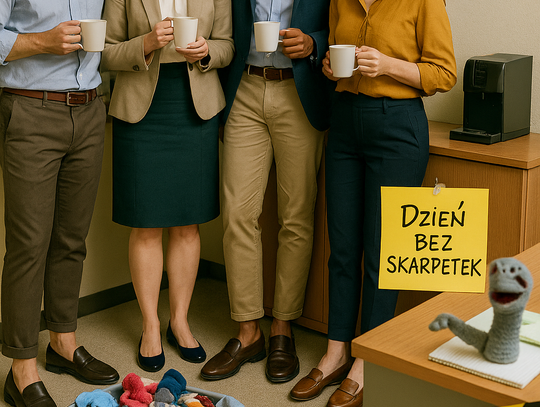 Dzień Bez Skarpetek —  święto lekkości i buntu przeciw uciskającym ściągaczom