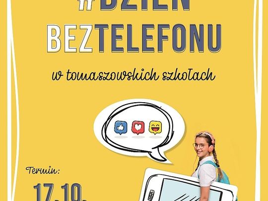 „Dzień bez telefonu w tomaszowskich szkołach#"