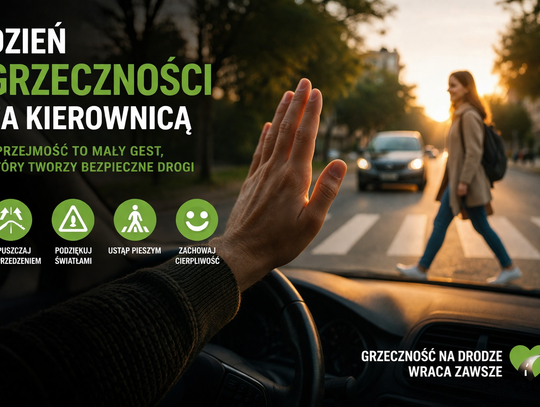 Dzień Grzeczności za Kierownicą – czy uprzejmość na drodze naprawdę ma znaczenie? Dzień Grzeczności za Kierownicą – czy uprzejmość na drodze naprawdę ma znaczenie?