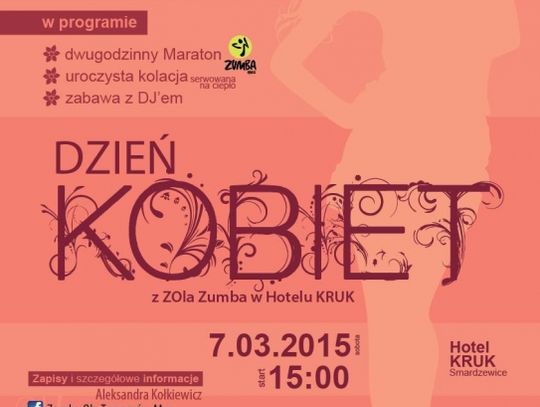 Dzień Kobiet z &quot;ZOla&quot; Zumba w Hotelu KRUK