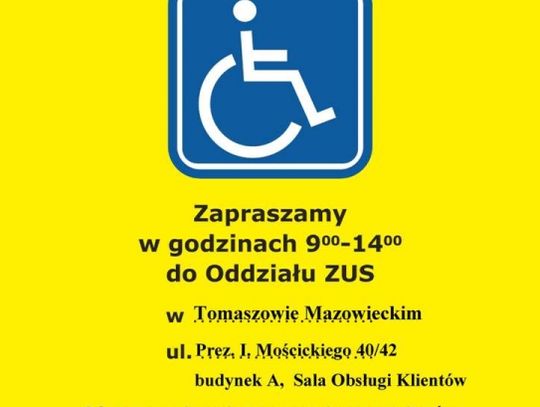 Dzień Otwarty dla Osób Niepełnosprawnych w ZUS