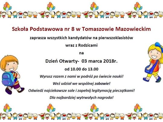 Dzień otwarty w &quot;ósemce&quot; - podróż po świecie nauki