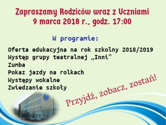 Dzień Otwarty w SP nr 9