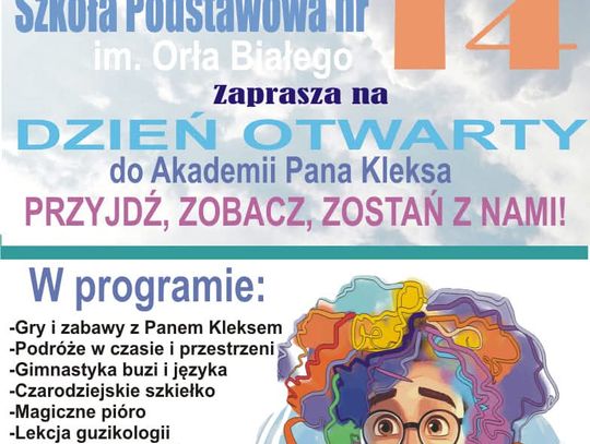 Dzień Otwarty w Szkole Podstawowej nr 14 im. Orła Białego