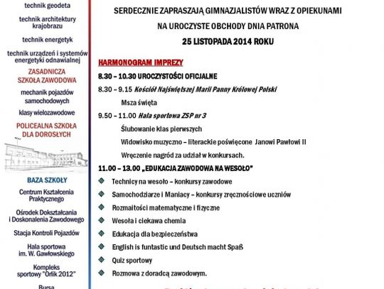 Dzień Patrona w Samochodówce