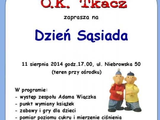 Dzień sąsiada w OK Tkacz