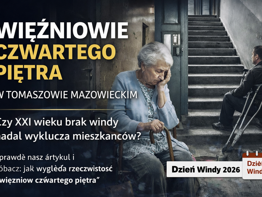 Dzień Windy 2026. Dla wielu to codzienność, dla innych – bariera nie do pokonania
