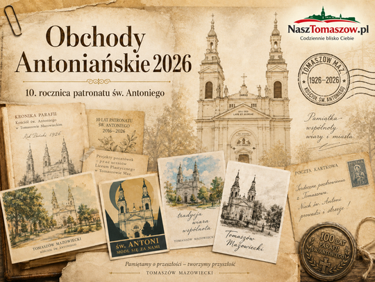 Dziesięć lat ze św. Antonim w Tomaszowie. Rocznica patronatu, pamiątki i zagadka niedokończonej książki