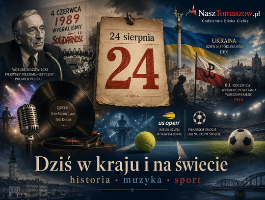 Dziś w kraju i na świecie. 24 sierpnia – dzień Mazowieckiego, niepodległości Ukrainy, „Bohemian Rhapsody” i Plutona, który przestał być planetą