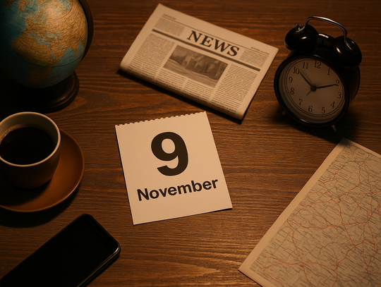 Dziś w kraju i na świecie (9 listopada)