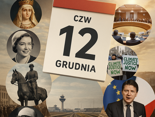 Dziś w kraju i na świecie (czwartek, 12 grudnia)