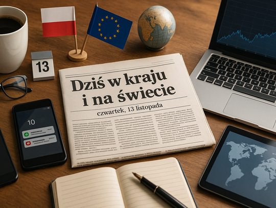 Dziś w kraju i na świecie (czwartek, 13 listopada)