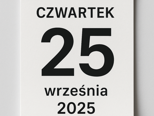 Dziś w kraju i na świecie (czwartek, 25 września)