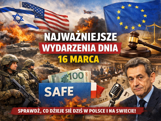 Dziś w kraju i na świecie – najważniejsze wydarzenia 16 marca