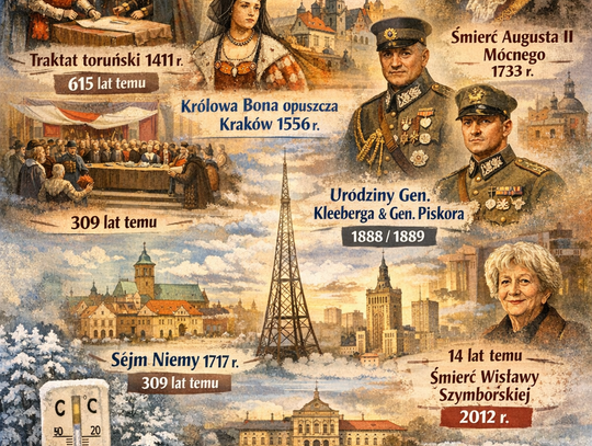 Dziś w kraju i na świecie ([niedziela, 1 lutego])