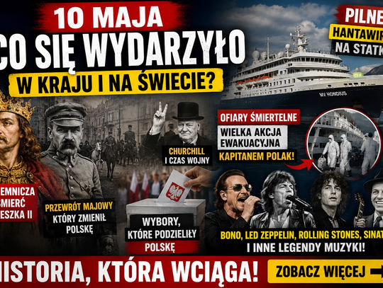 Dziś w kraju i na świecie. Niedziela, 10 maja Dziś w kraju i na świecie. Niedziela, 10 maja