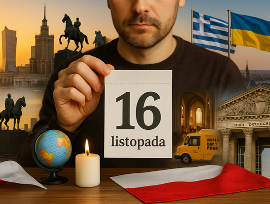 Dziś w kraju i na świecie (niedziela, 16 listopada)