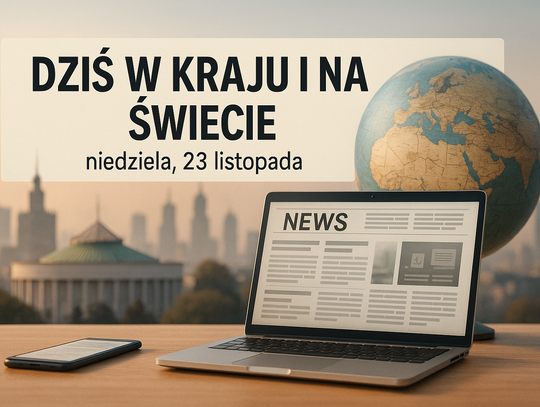 Dziś w kraju i na świecie (niedziela, 23 listopada)