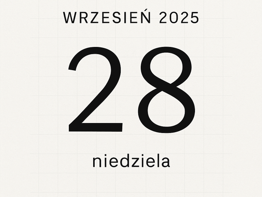 Dziś w kraju i na świecie (niedziela, 28 września)