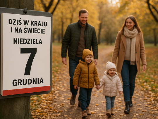 Dziś w kraju i na świecie (niedziela, 7 grudnia) Dziś w kraju i na świecie (niedziela, 7 grudnia)