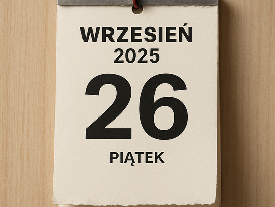 Dziś w kraju i na świecie (piątek, 26 września)