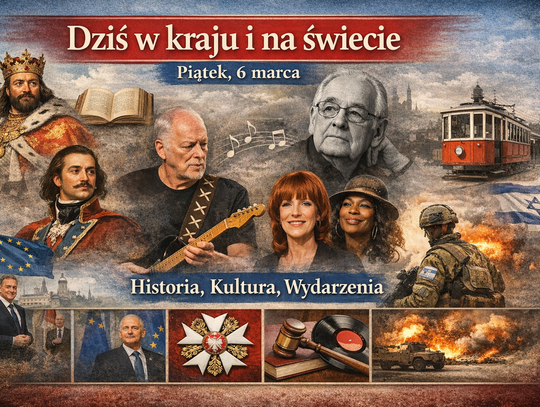 Dziś w kraju i na świecie (piątek, 6 marca)