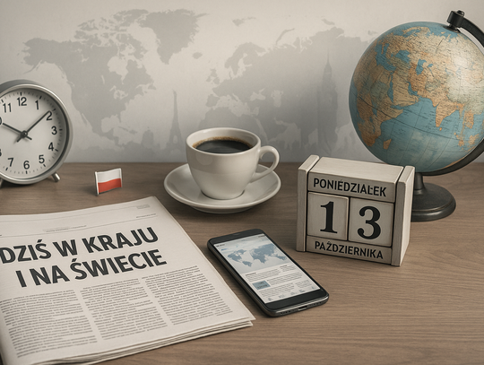 Dziś w kraju i na świecie (poniedziałek, 13 października)